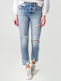 Cascade Blue Rips Size 27 Jeans E195719