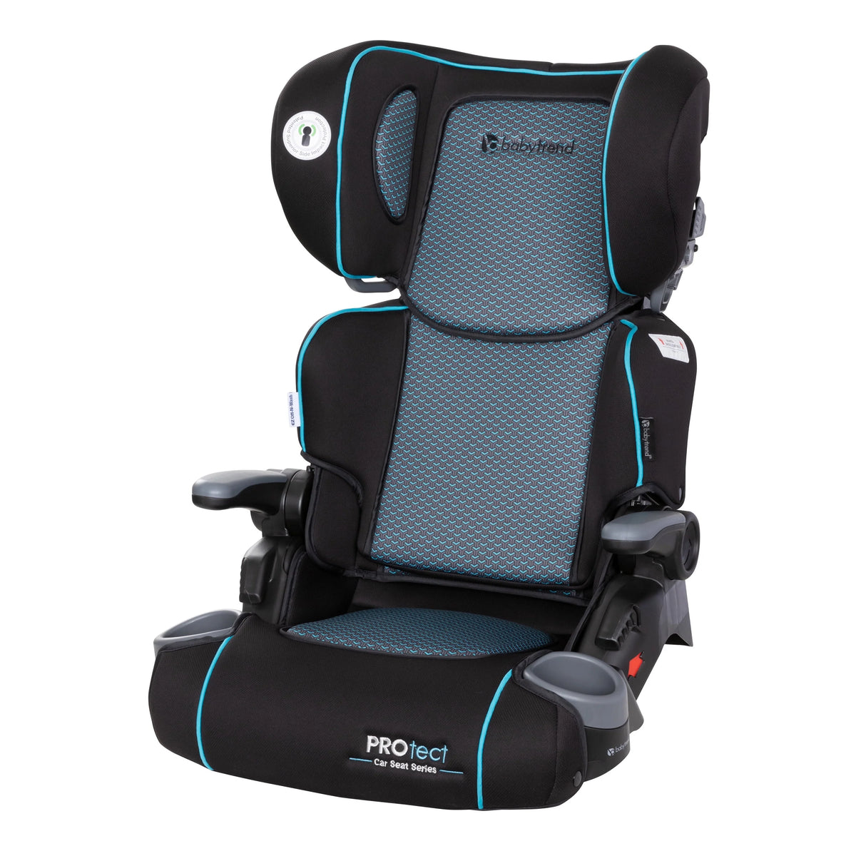 Folding High Back Booster Car Seat Red G245