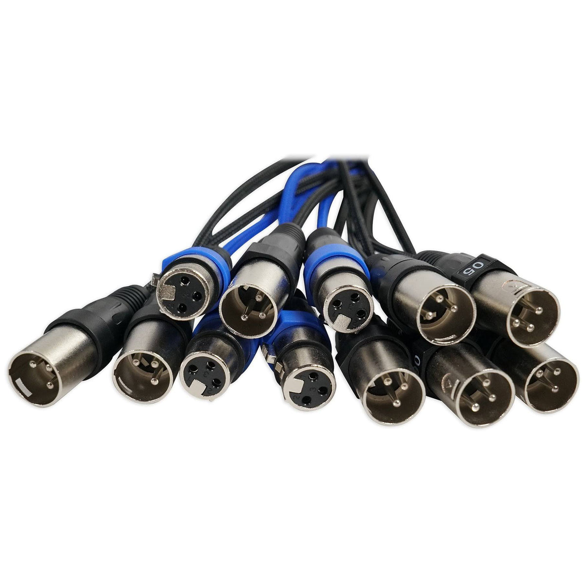 12 Channel 25 Foot XLR Snake Cable T437