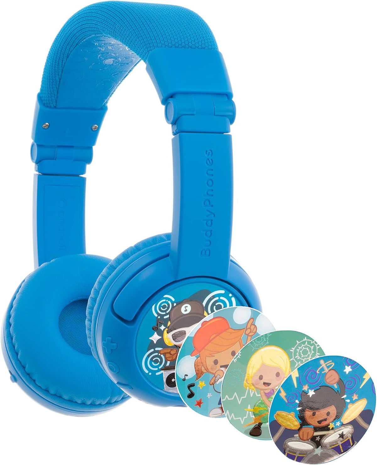 Rose Pink Kids Wireless Bluetooth Headphones Pack of 2 A835773