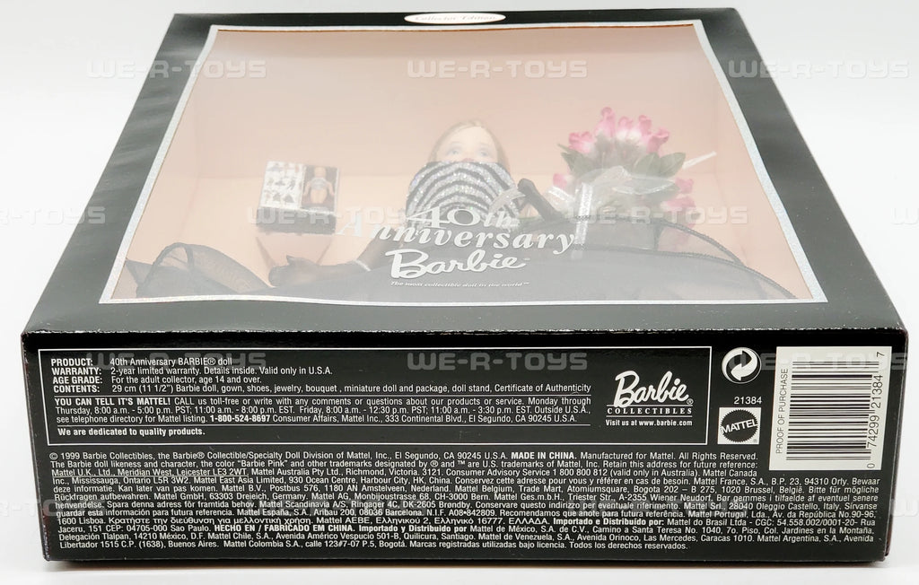 Barbie Doll Collector Edition J374826