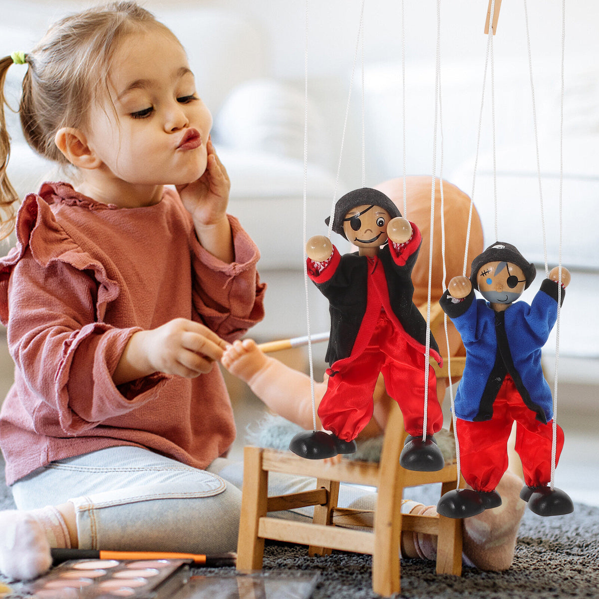 Pirate String Marionette Puppet Toy Z55353