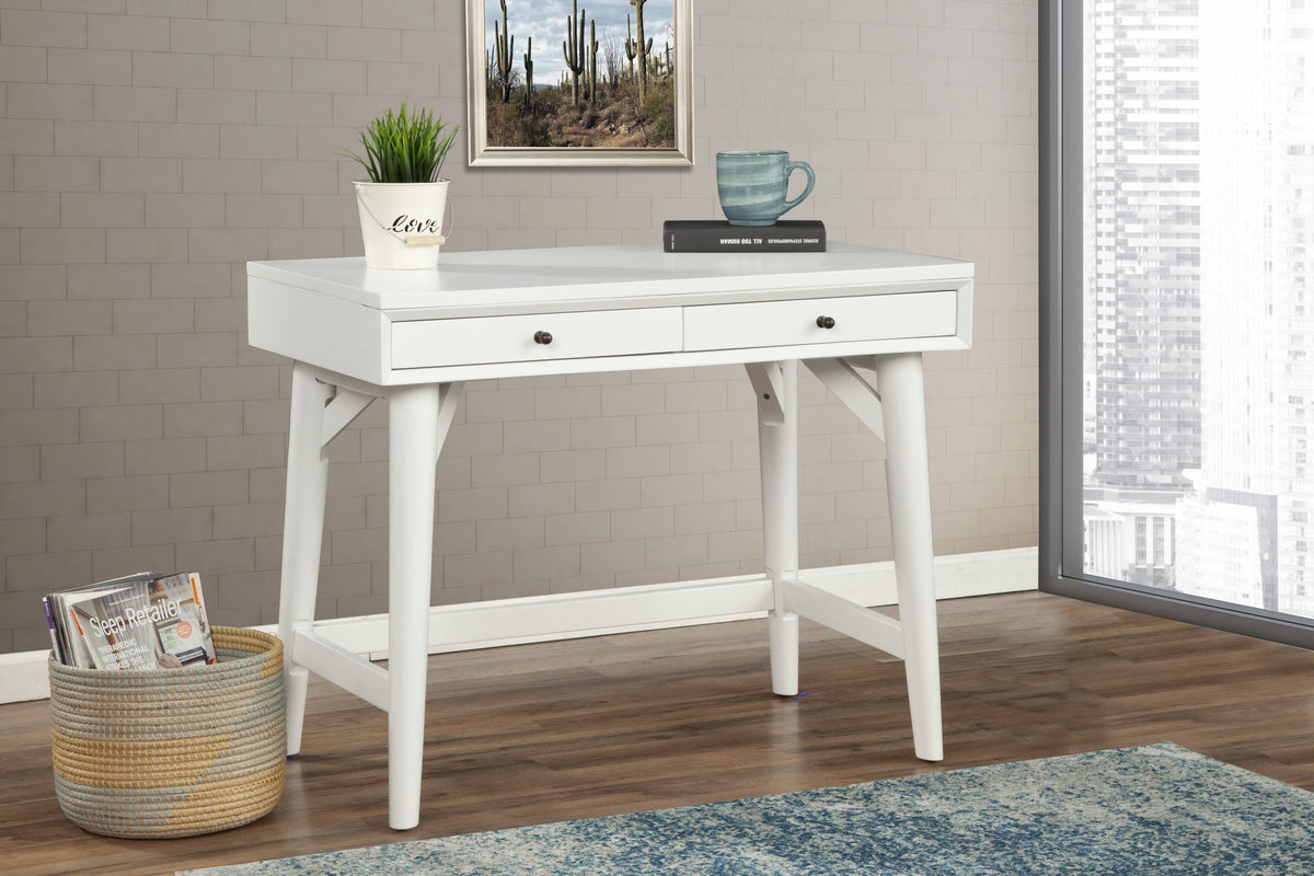 White Mini Desk F81417