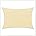 16' x 20' Sand Rectangle Sun Shade Sail Canopy Mesh Fabric UV Block, 190 GSM, Pack of 2 M31976