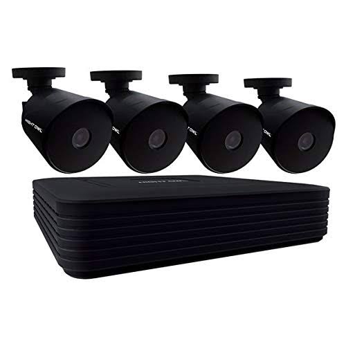 8-Channel 3MP 1TB DVR Security Camera System with 4 Wired 1080p Bullet Cameras T488