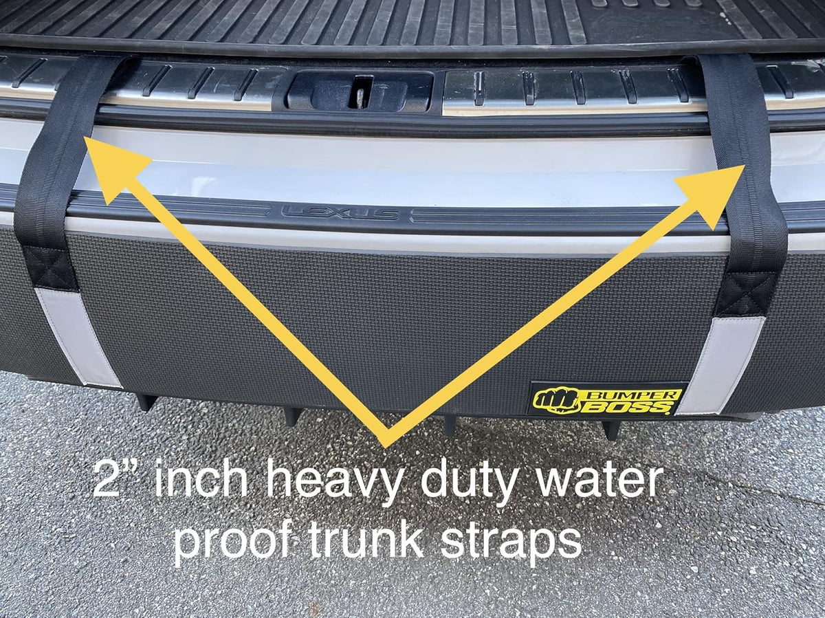 Bumper Protector for Cars and SUVs (74” Wide x 6” Tall) Pack of 2 J7043