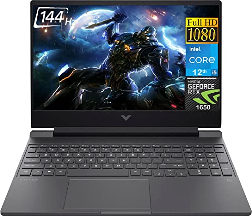 15.6 Inch FHD 144 Hz Gaming Laptop, Intel Core i5, 32GB RAM, 512GB SSD, NVIDIA GeForce GTX 1650, Windows 11 Home Z588232
