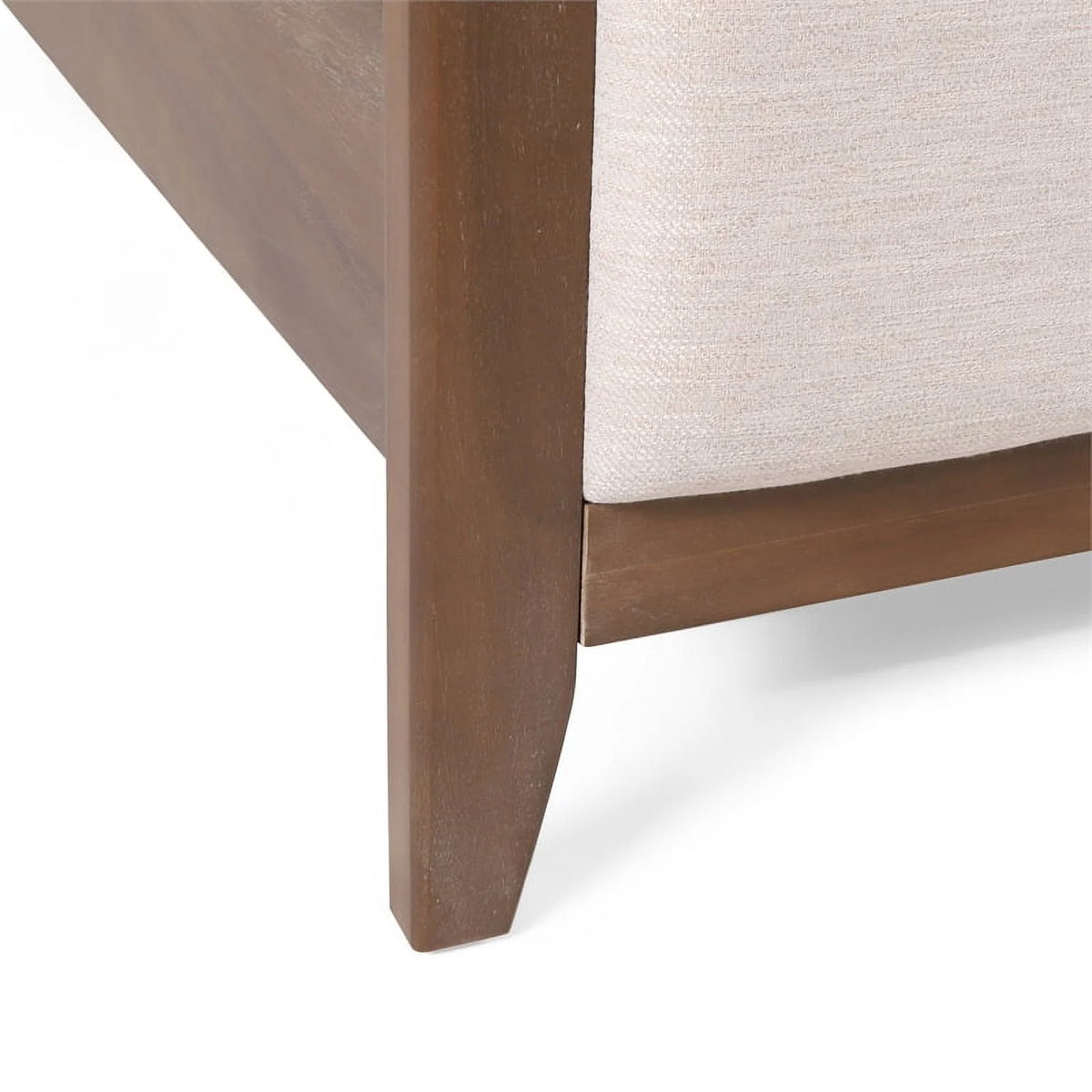 Light Brown Glaze Wood Full Bed W937
