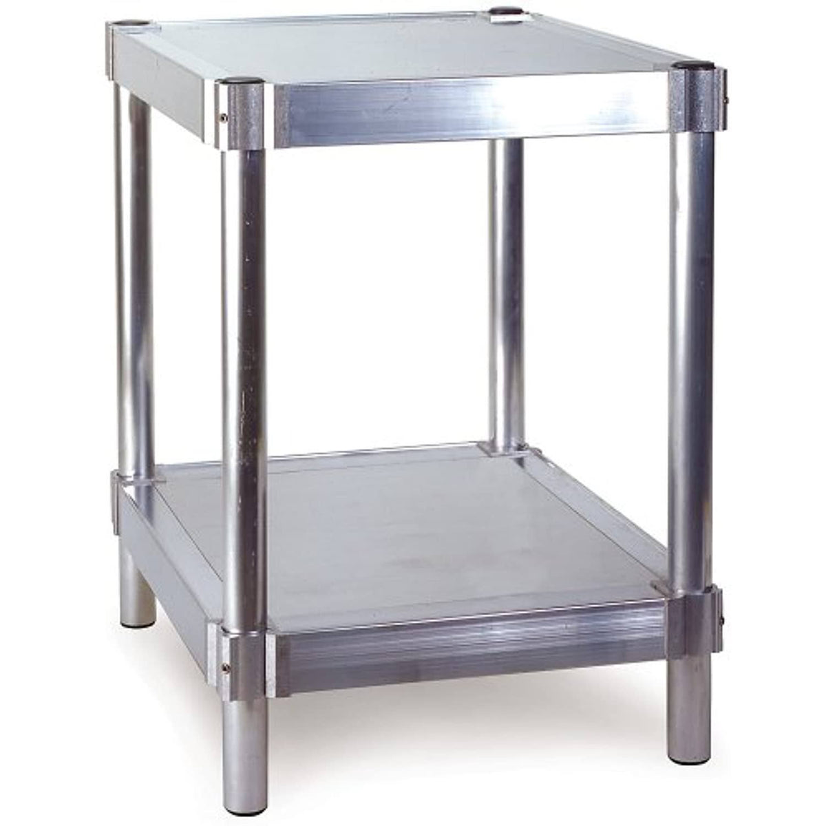 Equipment Stand with 2 Adjustable Solid Shelves E505956