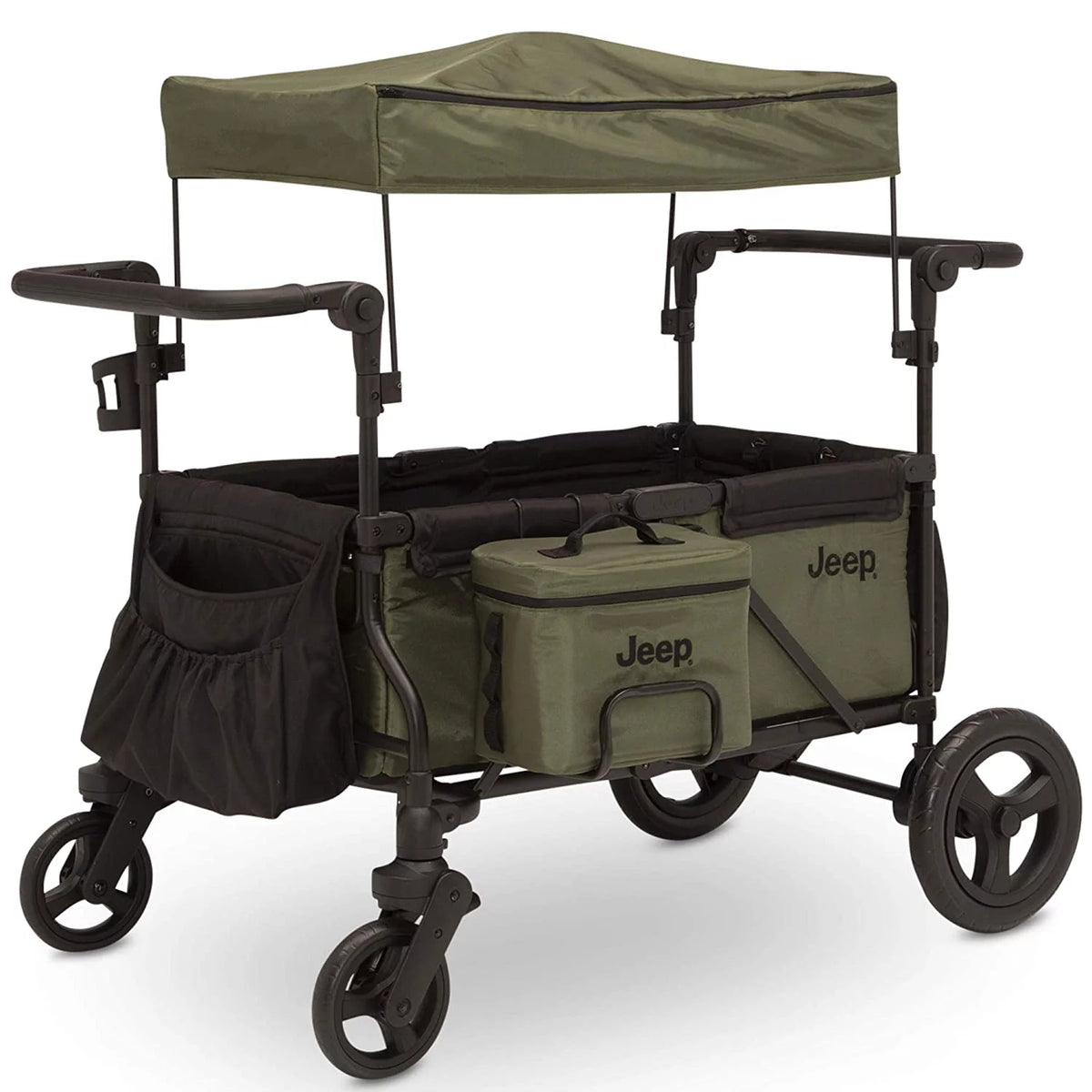Jeep Wrangler Wagon Stroller with Cooler Bag and Parent Organizer S1840