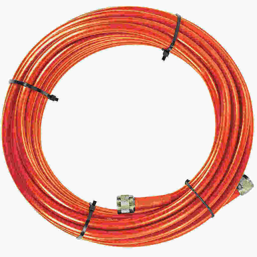 75 ft Ultra Low Loss Coax Plenum Cable with N-Male Connectors T374