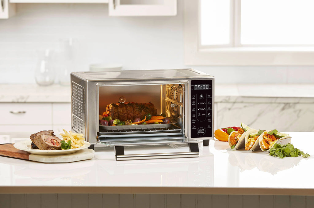 Stainless Steel Toaster Oven AirFryer, 1500 Watts X113