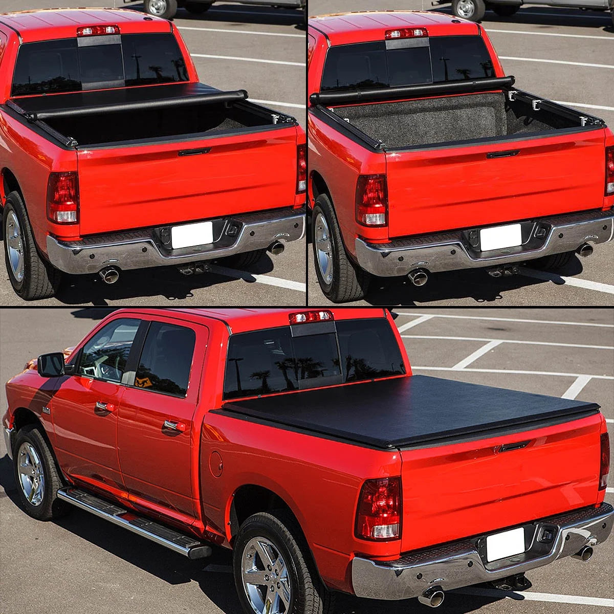 Roll-Up Soft Vinyl Tonneau Cover F858077