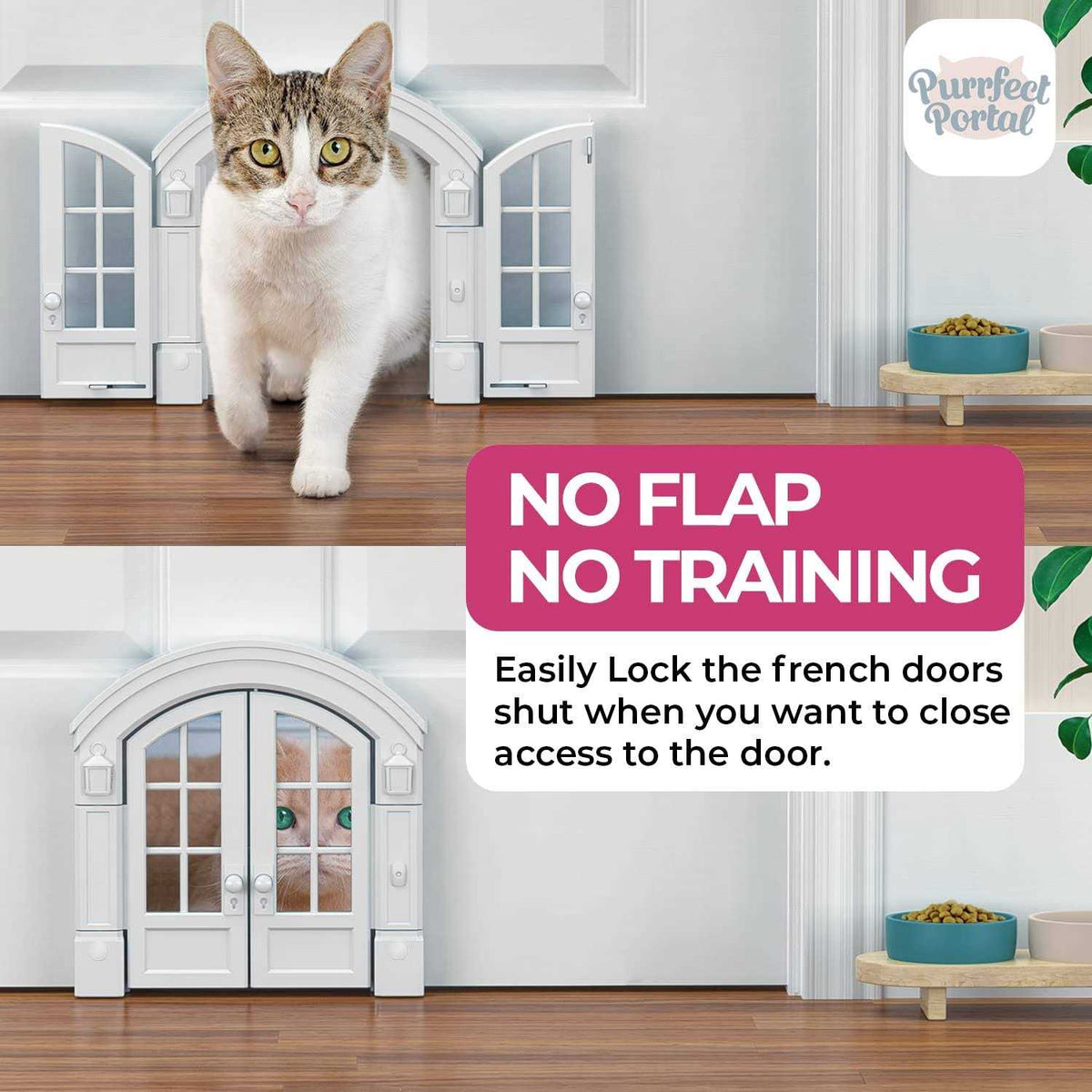 Cat Door for Cats Up to 20 lbs O185