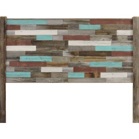 Reclaimed Wood Rustic Headboard for Full Bed Z9647