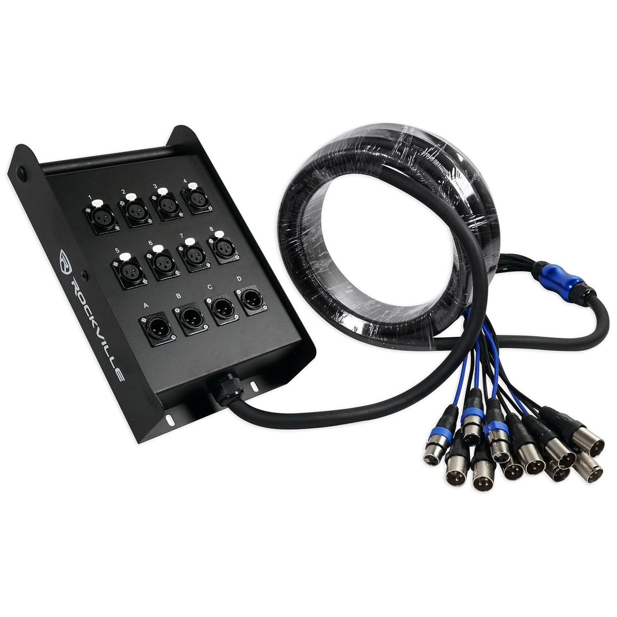 12 Channel 25 Foot XLR Snake Cable T437