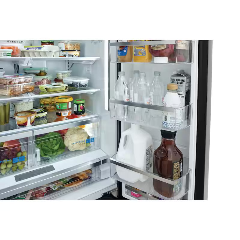 27.8 cu. ft. Black Stainless Steel French Door Refrigerator E520