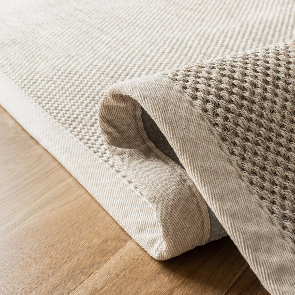Natural Fiber Seagrass Area Rug, Marble/Beige, 9' x 12' Z41057