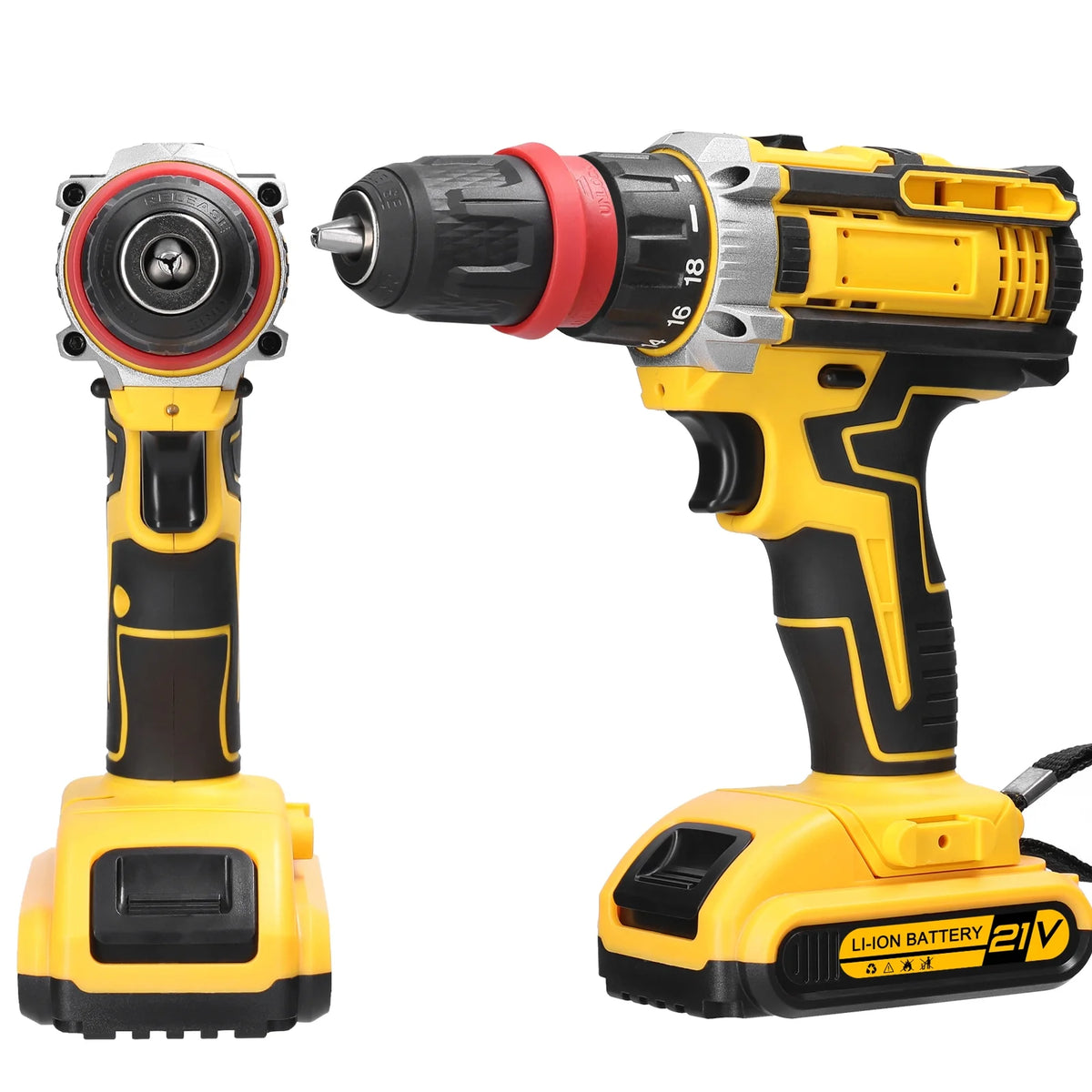 21V 2in1 Electric Screwdriver High Torque Brushed Motor T548
