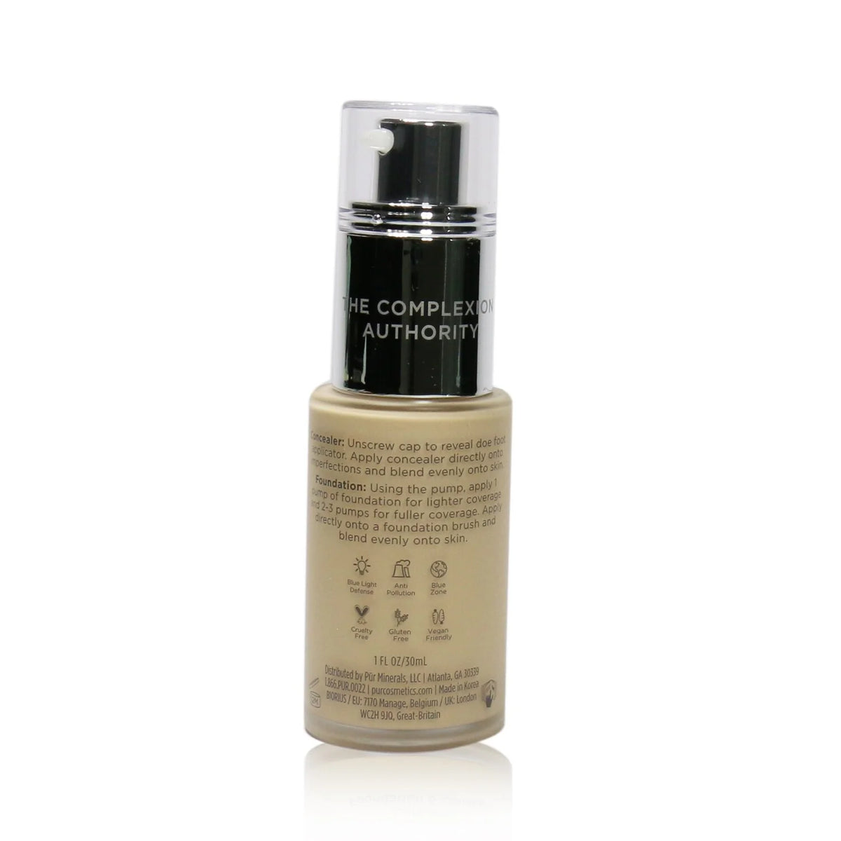 4 in 1 Longwear Foundation & Concealer - Fair Ivory 30ml/1oz S3965
