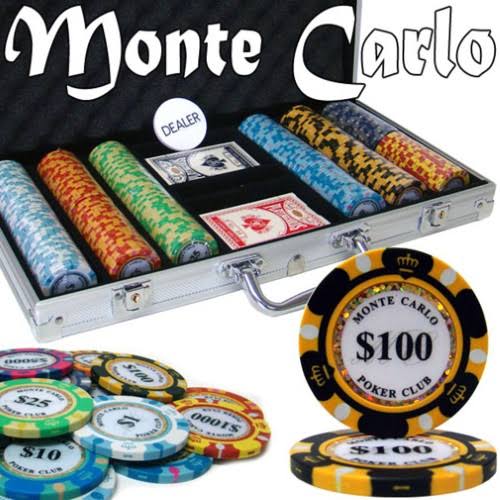 300 ct Aluminum Chip Set Y608