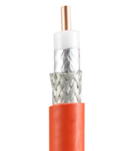 75 ft Ultra Low Loss Coax Plenum Cable with N-Male Connectors T374