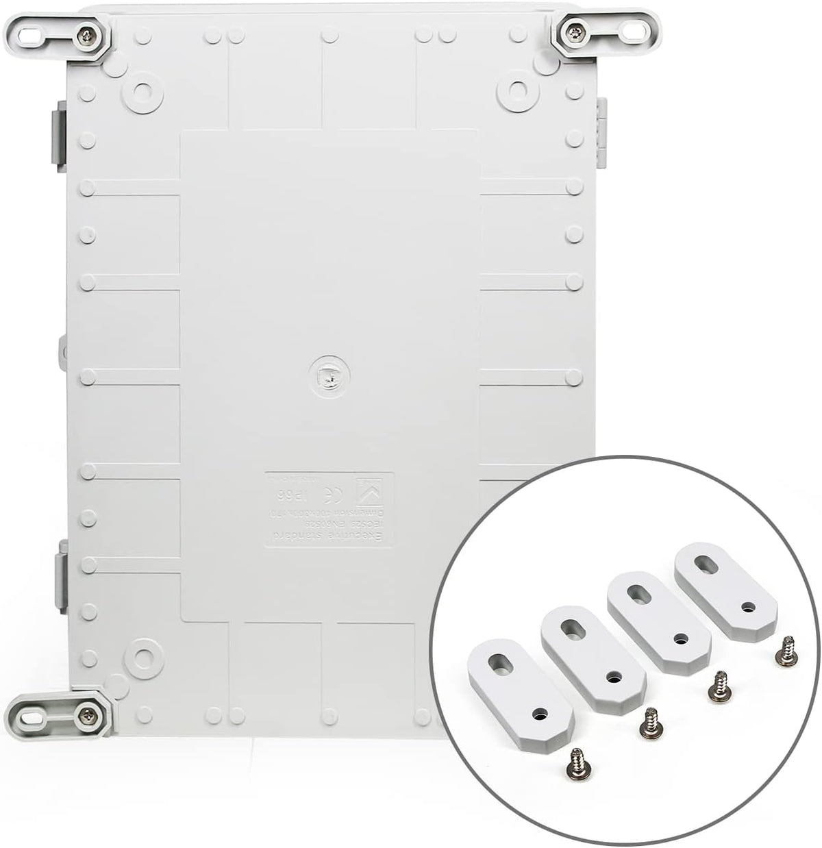 ABS Plastic IP65 Junction Box with Lock Pack of 2 V18799