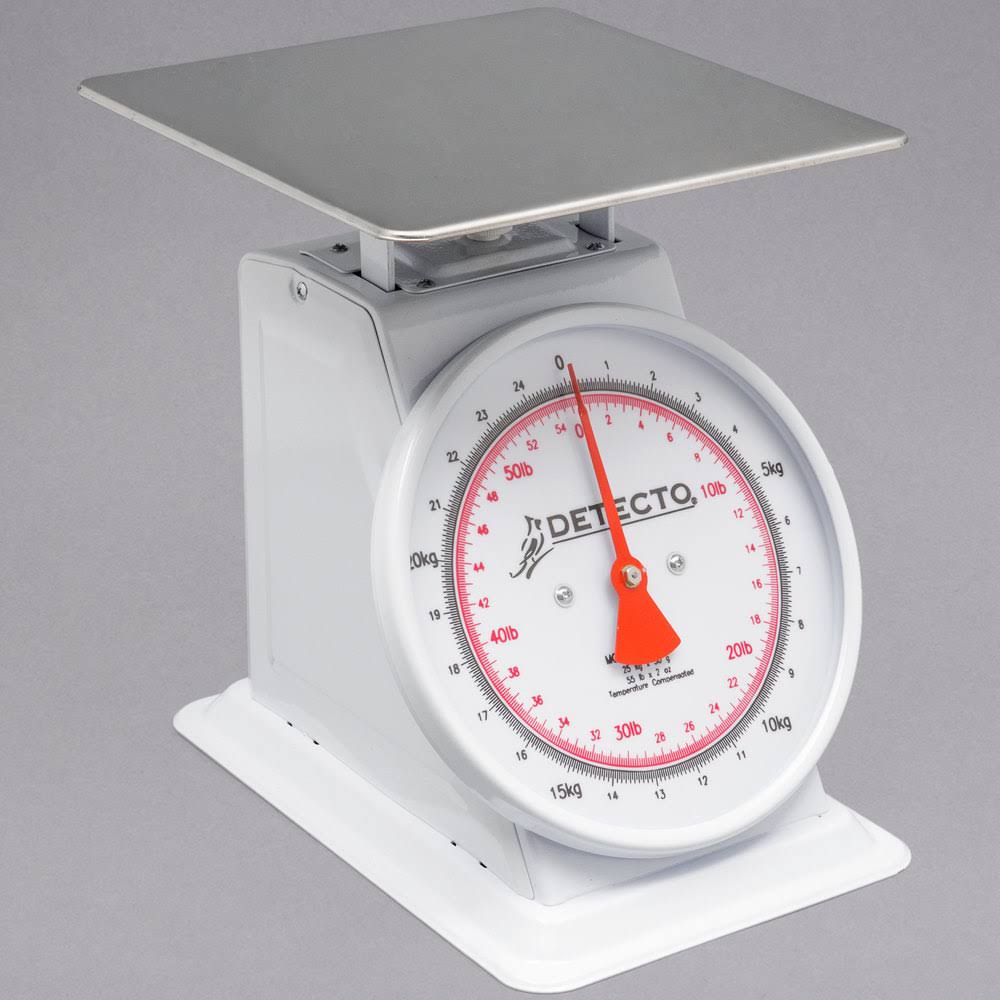Dual Reading Metric Dial Scale, 25 kg Capacity O7544