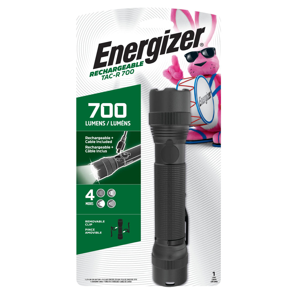 Rechargeable Flashlight with Micro-USB Charging Cable U7840