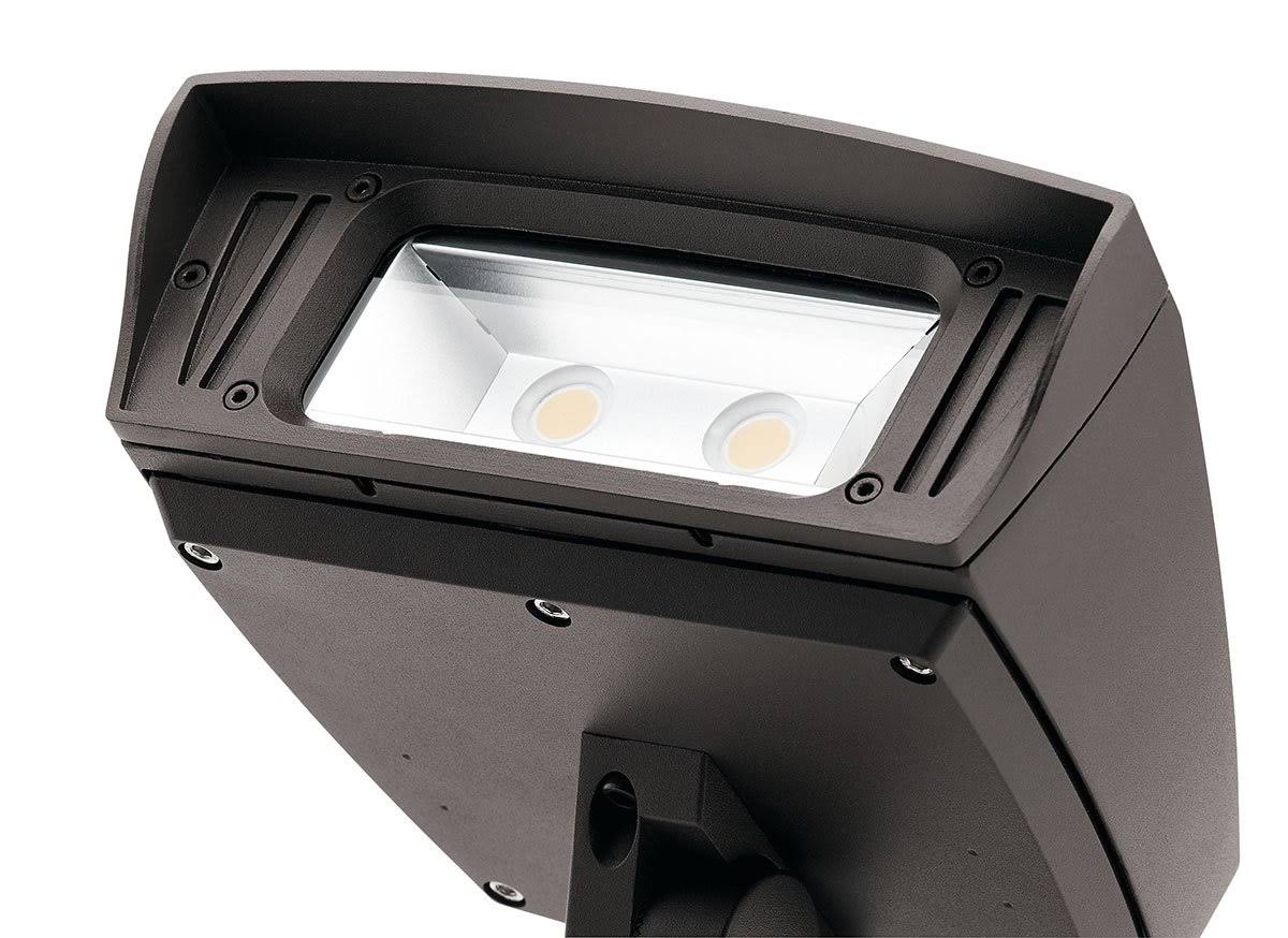 Textured Architectural Bronze Landscape LED Flood Light C40519
