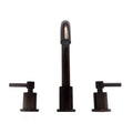 Oil Rubbed Bronze Widespread Bathroom Faucet with Drain A57198