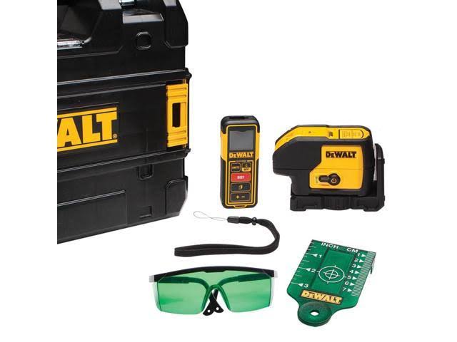 Green 3 Spot Laser and 100 ft. Laser Distance Measurer K980338