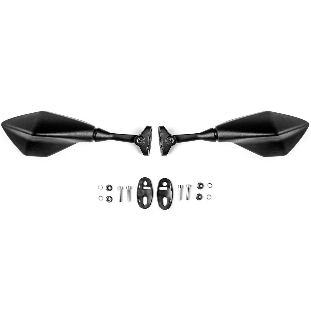 Black Motorcycle Mirrors U610
