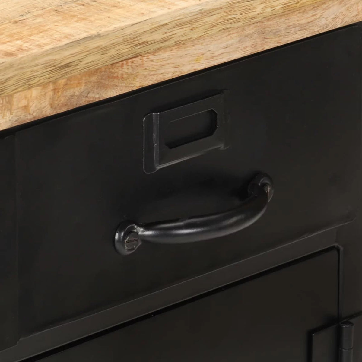 Rough Mango Wood Sideboard C792