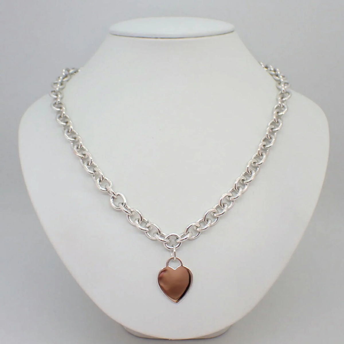 925 Heart Tag Pendant C749