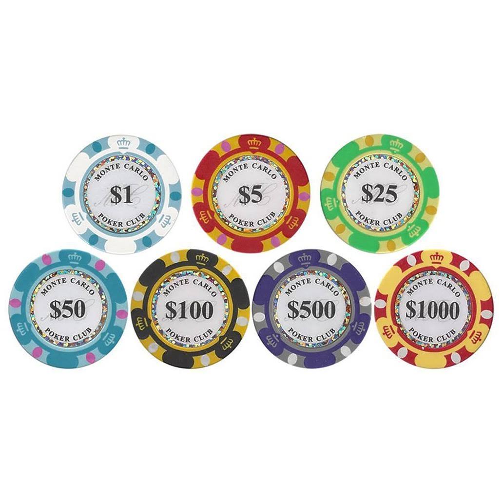 300 ct Aluminum Chip Set Y608