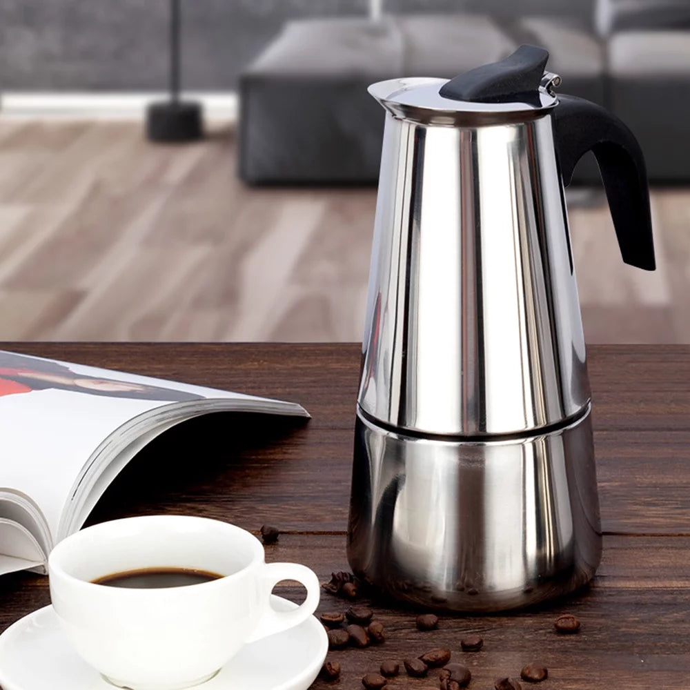 Stainless Steel Electric Coffee Maker T526