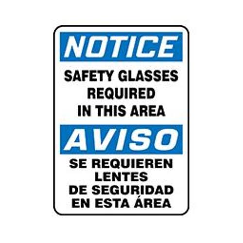 Safety Sign Safety Glasses N81783