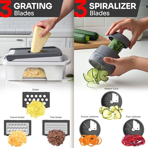 8 Blade Vegetable Chopper with Container S4729