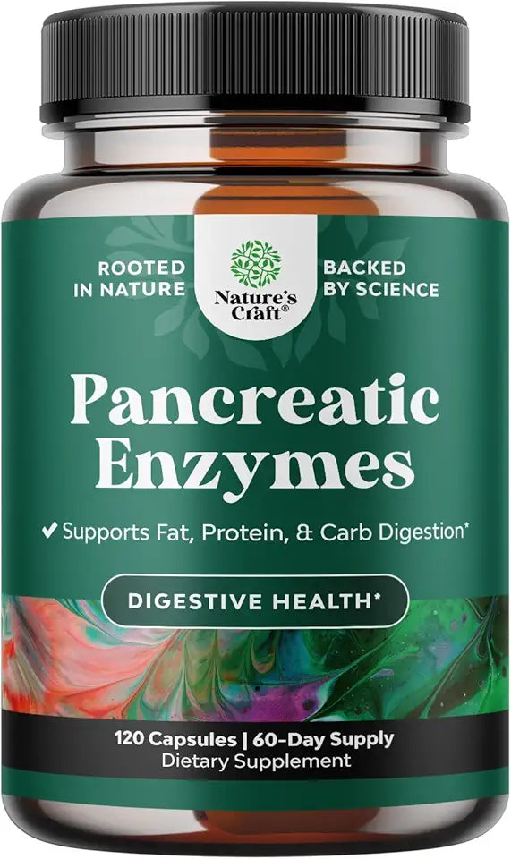 Pancreatin Digestive Enzymes 120ct J90870