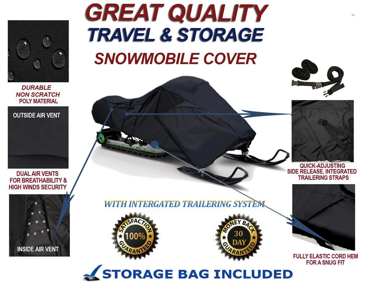 300D Snowmobile Travel and Storage Cover G4042