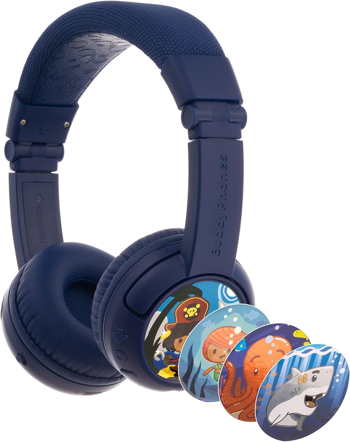 Rose Pink Kids Wireless Bluetooth Headphones Pack of 2 A835773