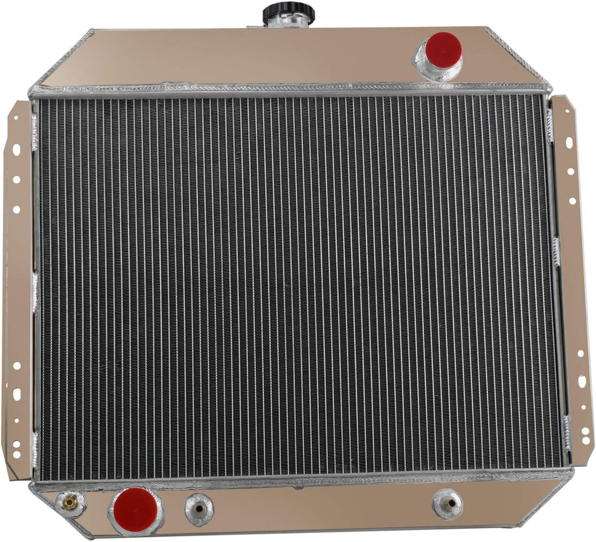 4 Row Core Aluminum Radiator for Ford Bronco Pickup Truck V8 N689776