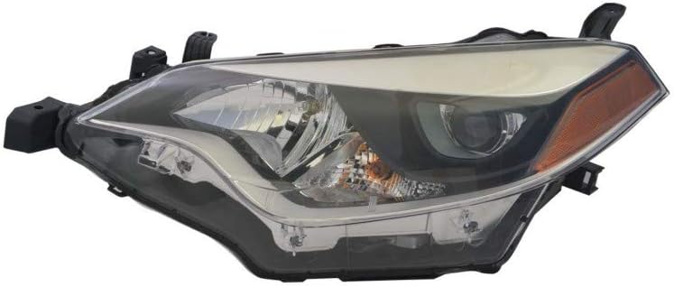 Toyota Corolla Headlight 2014 2015 2016 Pair J7652