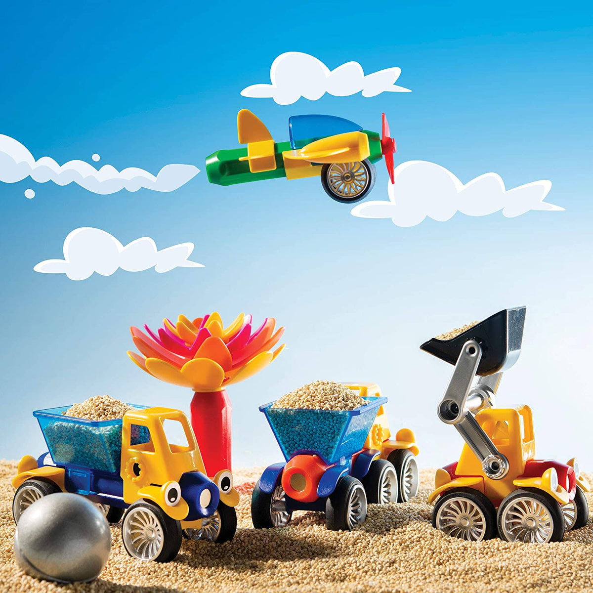 Magnetic Toy Cars Set L7320