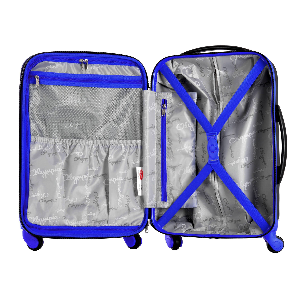 Black Hardside Spinner Suitcase O704
