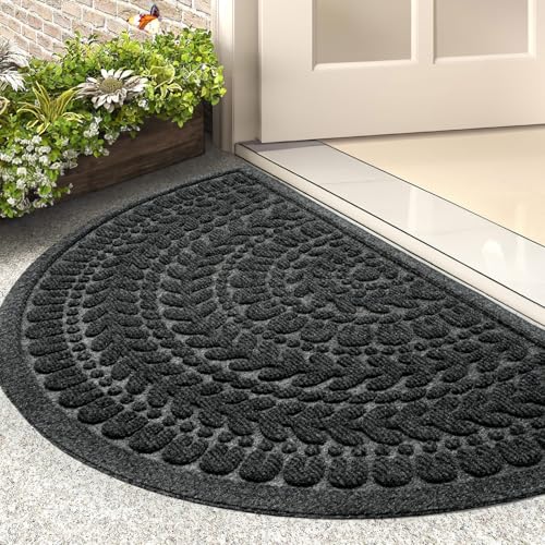 Half Circle Door Mat 17”x30” G681