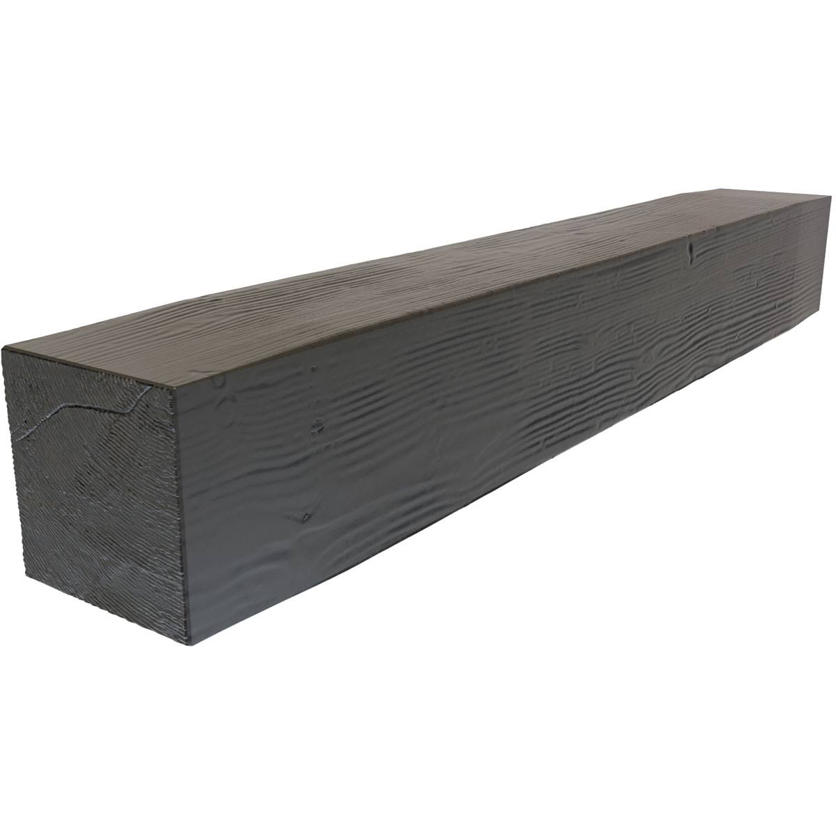 Sandblasted Faux Wood Fireplace Mantel Y83731