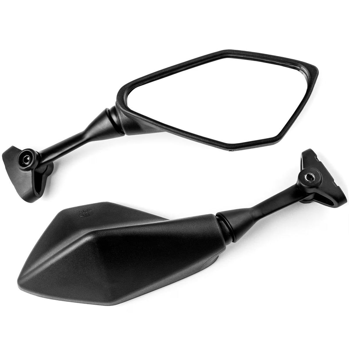 Black Motorcycle Mirrors U610