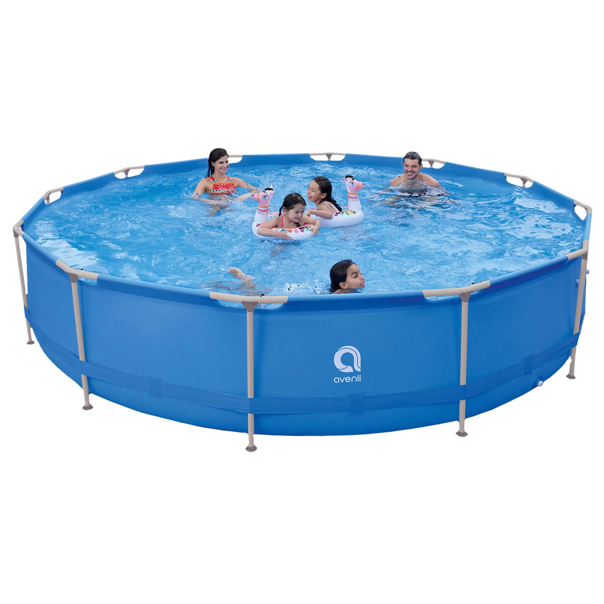 15 Foot x 36 Inch Steel Frame Above Ground Swimming Pool K7166
